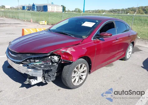 2015 Chrysler 200 C from USA, damaged, VIN 1C3CCCCB4FN618893